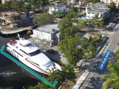 Dock For Rent At 100+ Ft Slip on Las Olas